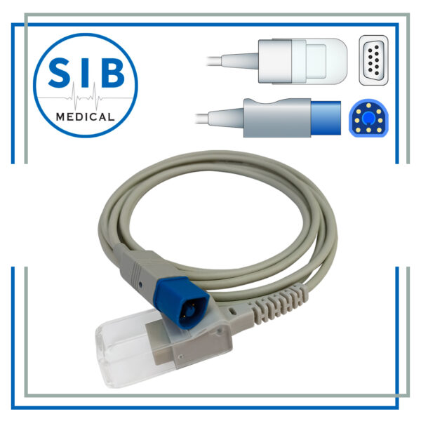 Sensor SpO2 Philips 8 pines - Imagen 2
