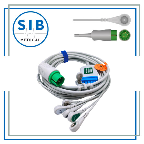 Cable ECG Completo Spacelabs 17 Pines
